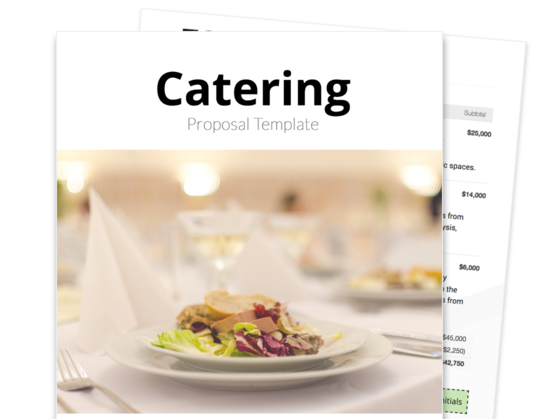 Catering Proposal Template Proposable